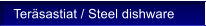 Tersastiat / Steel dishware