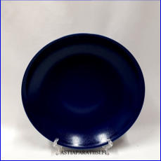 ARABIA, 24h sininen ,syv� lautanen,Design:Heikki Orvola,alkuper�istuotantoa.Tuotannossa 2000-2006,leveys n. 24 cm,2kpl, 24 �/kpl ( Tuote nro 178R )