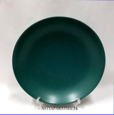 ARABIA, 24h vihre� ,syv� lautanen,Design:Heikki Orvola,alkuper�istuotantoa.Tuotannossa 2000-2006,leveys n. 24 cm,0 kpl, ( Tuote nro 181R )