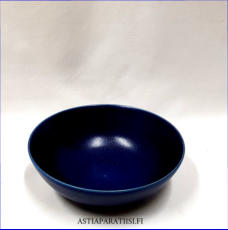 ARABIA, 24h sininen ,syv� kulho/murolautanen,Design:Heikki Orvola,alkuper�istuotantoa.Tuotannossa 2000-2006,leveys n. 21 cm,6 kpl, 17 �/kpl ( Tuote nro 180R )