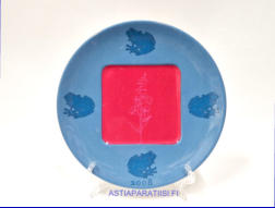 ARABIA, Flora & Fauna vuosilautanen 2008,Design:Eeva Sivula & Pekka Toivanen,Mitat Halkaisija ,n.22 cm,1kpl.27�/kpl,(  Tuote nro 139AM )