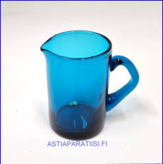 RIIHIM�EN LASI,kermakko,Design:Nanny Still,korkeus:n.7,8 cm, Halkaisija n.5 cm, 1kpl,28�/kpl, ( Tuote nro / Item #135S )