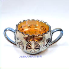 RIIHIM�EN LASI,Lysterilasi / myrkkylasi sokerikko,korkeus:n.7 cm, Halkaisija n.8,5 cm, 1kpl,28�/kpl, ( Tuote nro / Item #141S )