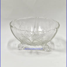 KARHULAN LASI, Apila sokerikko korkeus:n.8 cm, Halkaisija:n.14,5 cm, 2kpl,42�/kpl, ( Tuote nro / Item #121S )