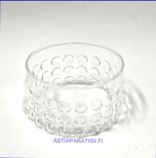 RIIHIM�EN LASI,Grappo sokerikko,Design:Nanny Still,Sokerikon korkeus:n.5 cm, Halkaisija:n.8,5 cm, ,25� ( Tuote nro / Item #146S )