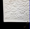ARABIA,Taidekeramiikka Reliefi Seinätaulu,niittykukkia ja lintu,Design:Gunvor Olin-Grönqvist,signeerattu,mitat  korkeus n.35 cm Halkiasija n.26 cm 489€ ( Tuote nro / Item #108F )