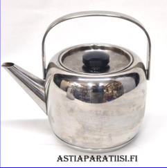 OPA, tee/vesipannu, Design:Timo Sarpaneva,Suunniteltu 1970,Korkeus, n.12,5 cm, halkaisija, n.15 cm,2kpl,120/kpl,( Tuote nro 111TA )